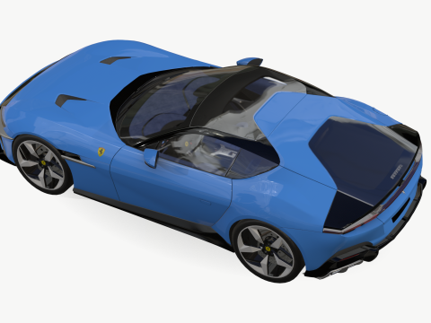 Ferrari 12Cilindri Spider Model 3D