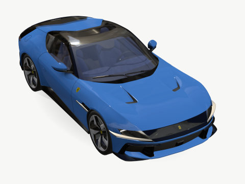 Ferrari 12Cilindri Spider Model 3D