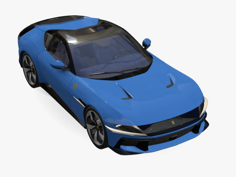 Ferrari 12Cilindri Spider 3D Model