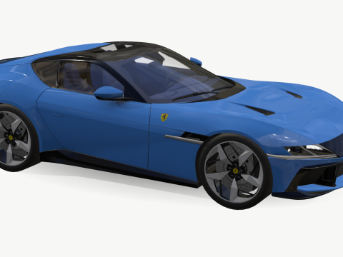Ferrari 12Cilindri Spider Model 3D