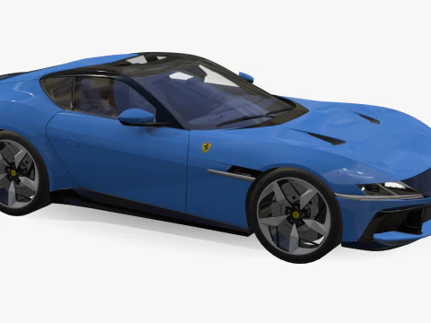 Ferrari 12Cilindri Spider 3D Model