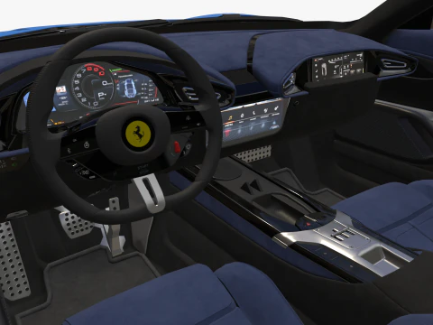 Ferrari 12Cilindri Spider 3D Model