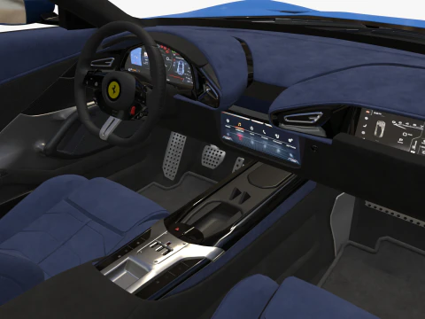 Ferrari 12Cilindri Spider 3D Model