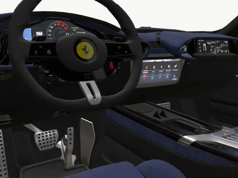 Ferrari 12Cilindri Spider Model 3D