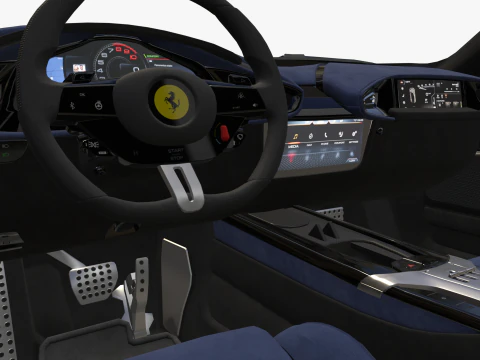 Ferrari 12Cilindri Spider 3D Model
