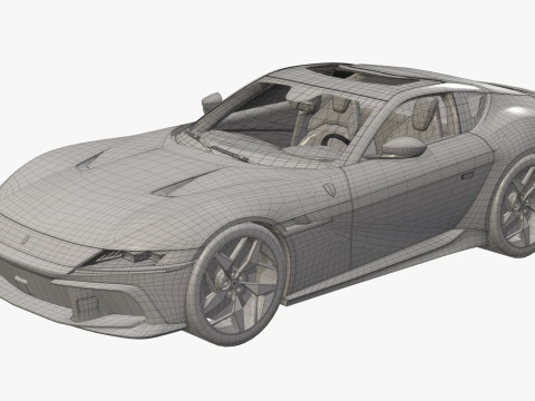 Ferrari 12Cilindri Spider Model 3D