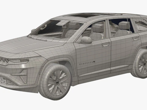 Jeep Wagoneer S 3D Model