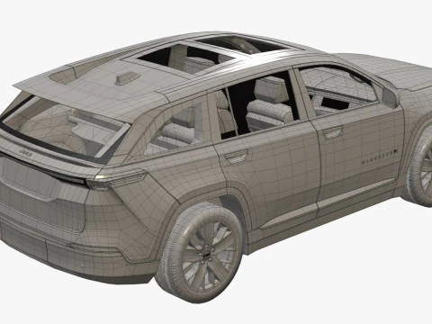 Jeep Wagoneer S 3D Model