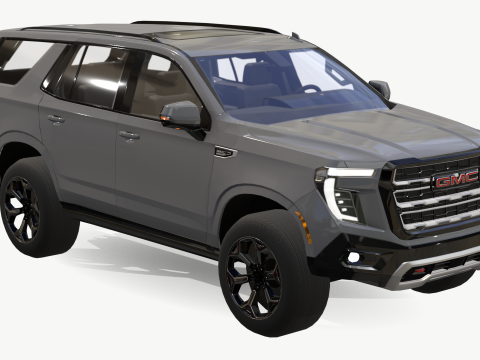 GMC Yukon 2024 2025 Modèle 3D