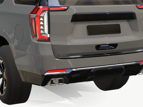 GMC Yukon 2024 2025 Modèle 3D