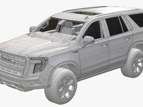 GMC Yukon 2024 2025 Modèle 3D