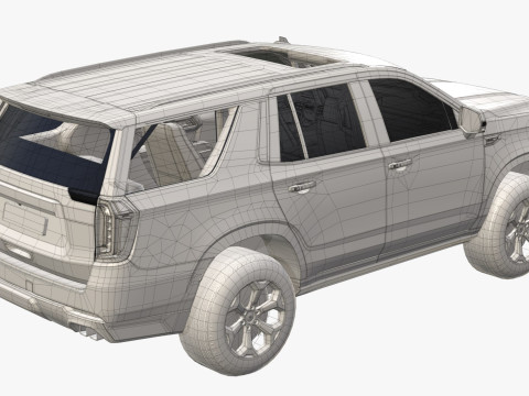 GMC Yukon 2024 2025 Modèle 3D