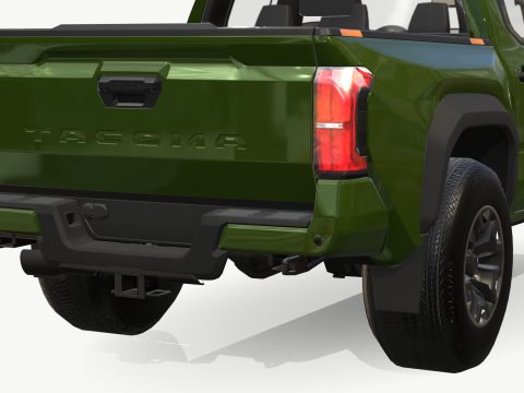Toyota Tacoma 2024 Modèle 3D