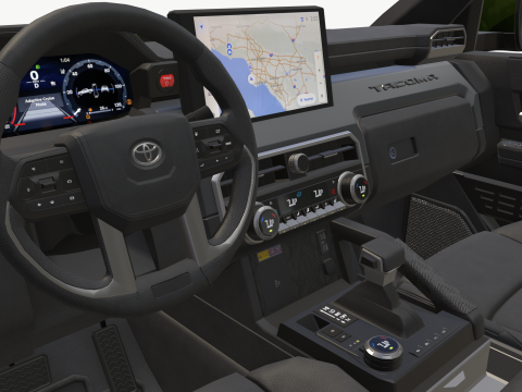 Toyota Tacoma 2024 Modèle 3D