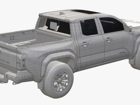 Toyota Tacoma 2024 Modèle 3D
