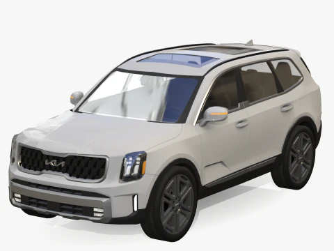 Kia Telluride 2024 3D Model