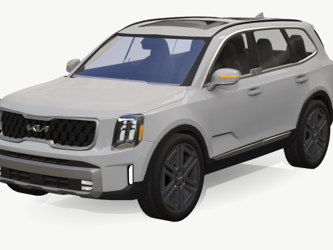Kia Telluride 2024 3Dモデル