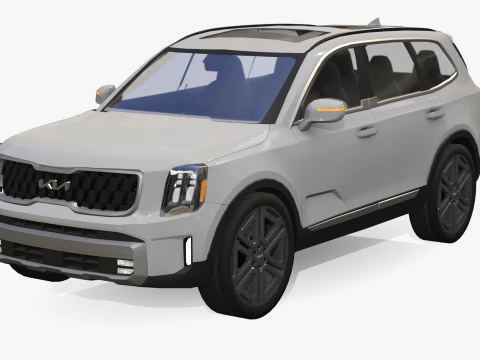 Kia Telluride 2024 3D Model