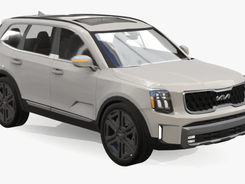 Kia Telluride 2024 3D Model