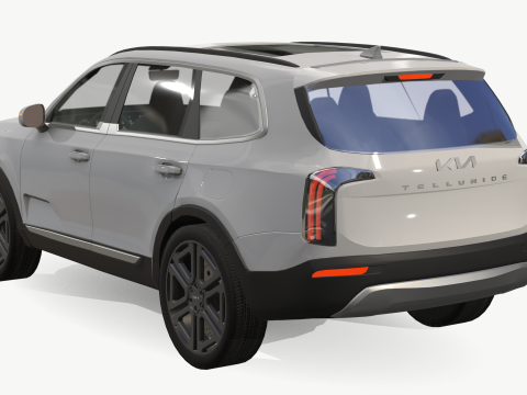 Kia Telluride 2024 3Dモデル