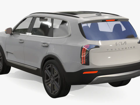 Kia Telluride 2024 3D Model