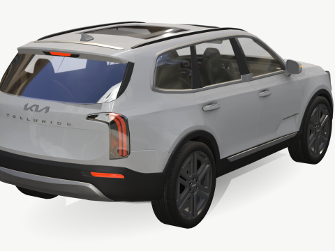 Kia Telluride 2024 3Dモデル