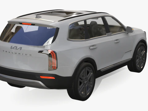Kia Telluride 2024 3D Model