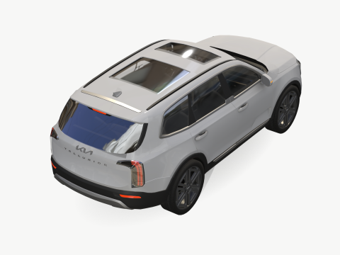 Kia Telluride 2024 3Dモデル