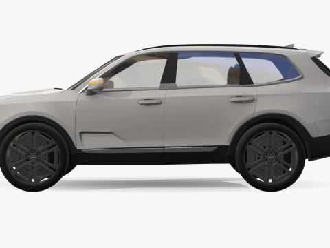 Kia Telluride 2024 3Dモデル