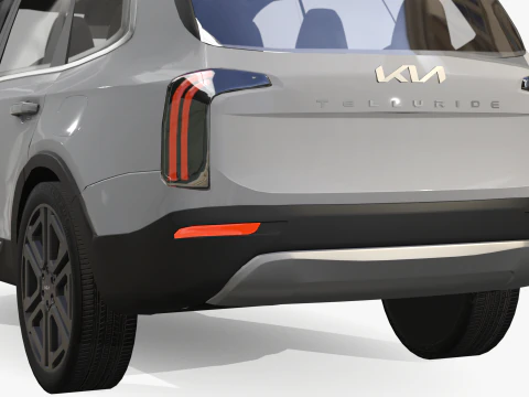 Kia Telluride 2024 3D Model