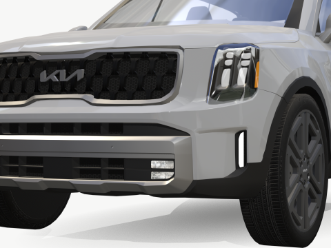 Kia Telluride 2024 3Dモデル