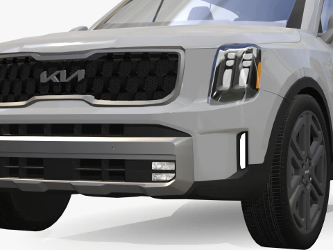 Kia Telluride 2024 3D Model