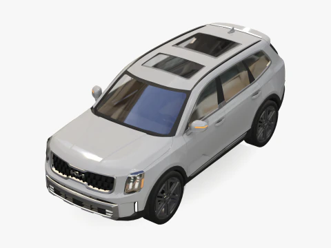 Kia Telluride 2024 3D Model