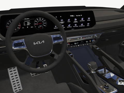 Kia Telluride 2024 3Dモデル