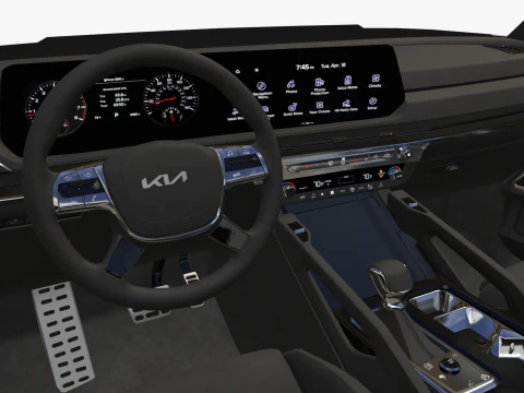 Kia Telluride 2024 3D Model