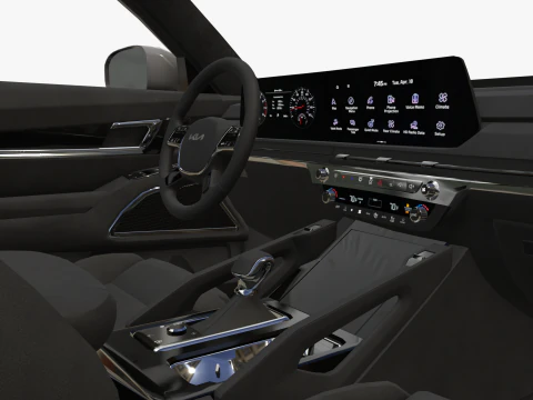 Kia Telluride 2024 3D Model