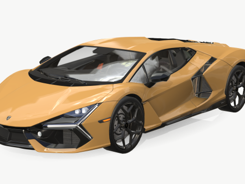 Lamborghin Revuelto Model 3D