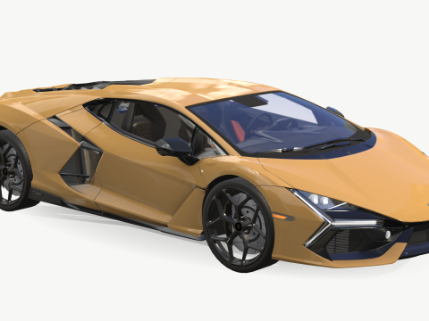 Lamborghin Revuelto Model 3D