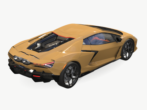 Lamborghin Revuelto Model 3D