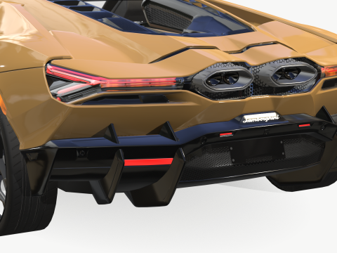 Lamborghin Revuelto Model 3D