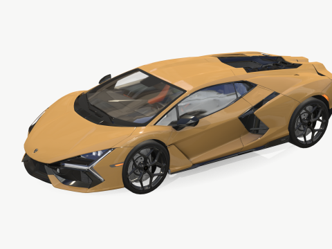 Lamborghin Revuelto Model 3D