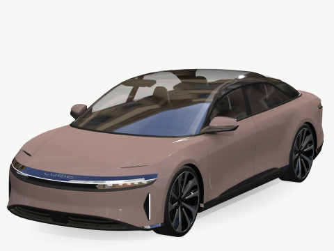 Lucid Air Model 3D