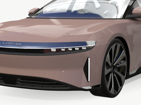 Lucid Air Model 3D