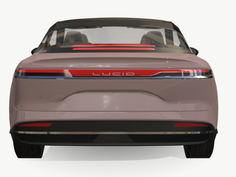 Lucid Air Model 3D