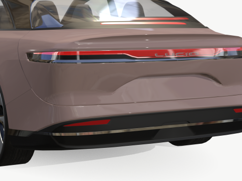 Lucid Air Model 3D
