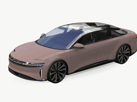 Lucid Air Model 3D