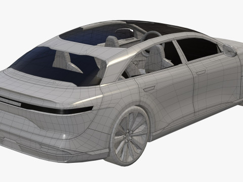 Lucid Air Model 3D