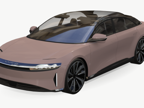 Lucid Air Model 3D