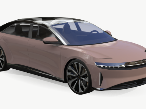 Lucid Air Model 3D