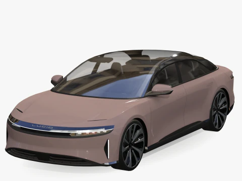 Lucid Air 3D Model